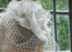 bridal hat, fascinator and vale